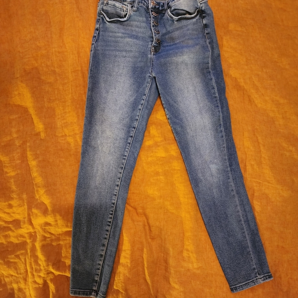 Classic Blue Skinny Jeans